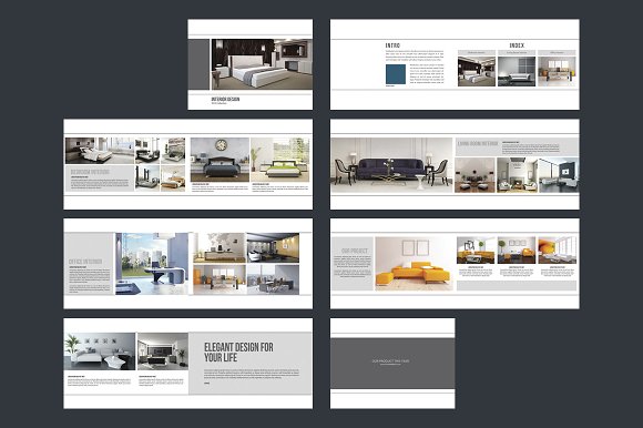 家居裝修產品展示多用途PS畫冊模板|PPT/演示|平面|吾愛排版 - 原創(chuàng)設計作品 