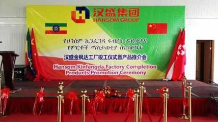 漢盛金楓達(dá)管材生產(chǎn)工廠竣工儀式暨產(chǎn)品推介會(huì)在埃塞俄比亞?wèn)|方工業(yè)園內(nèi)成功舉辦